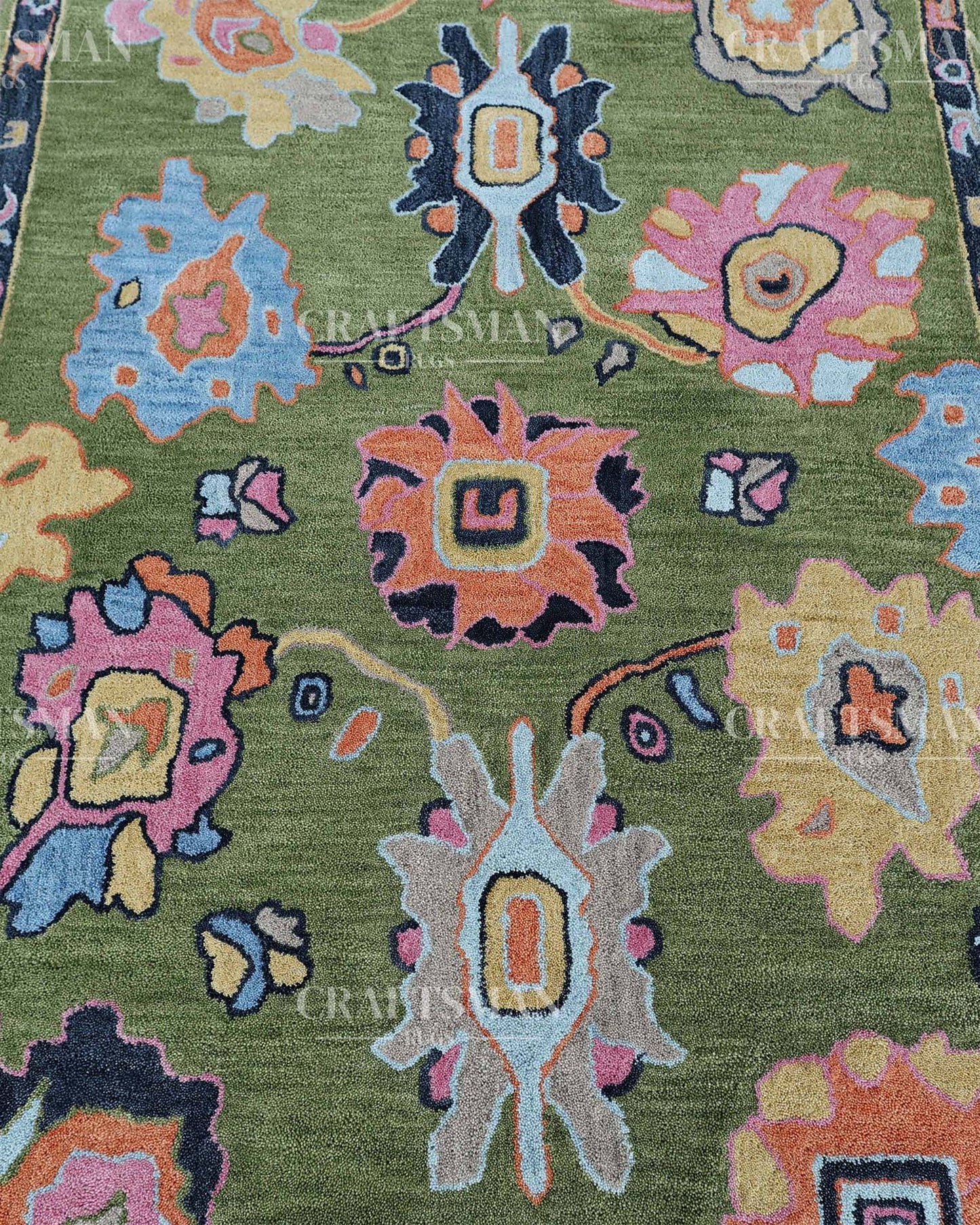 Zephira Wool Hand-Tufted Made-to-Order Rug