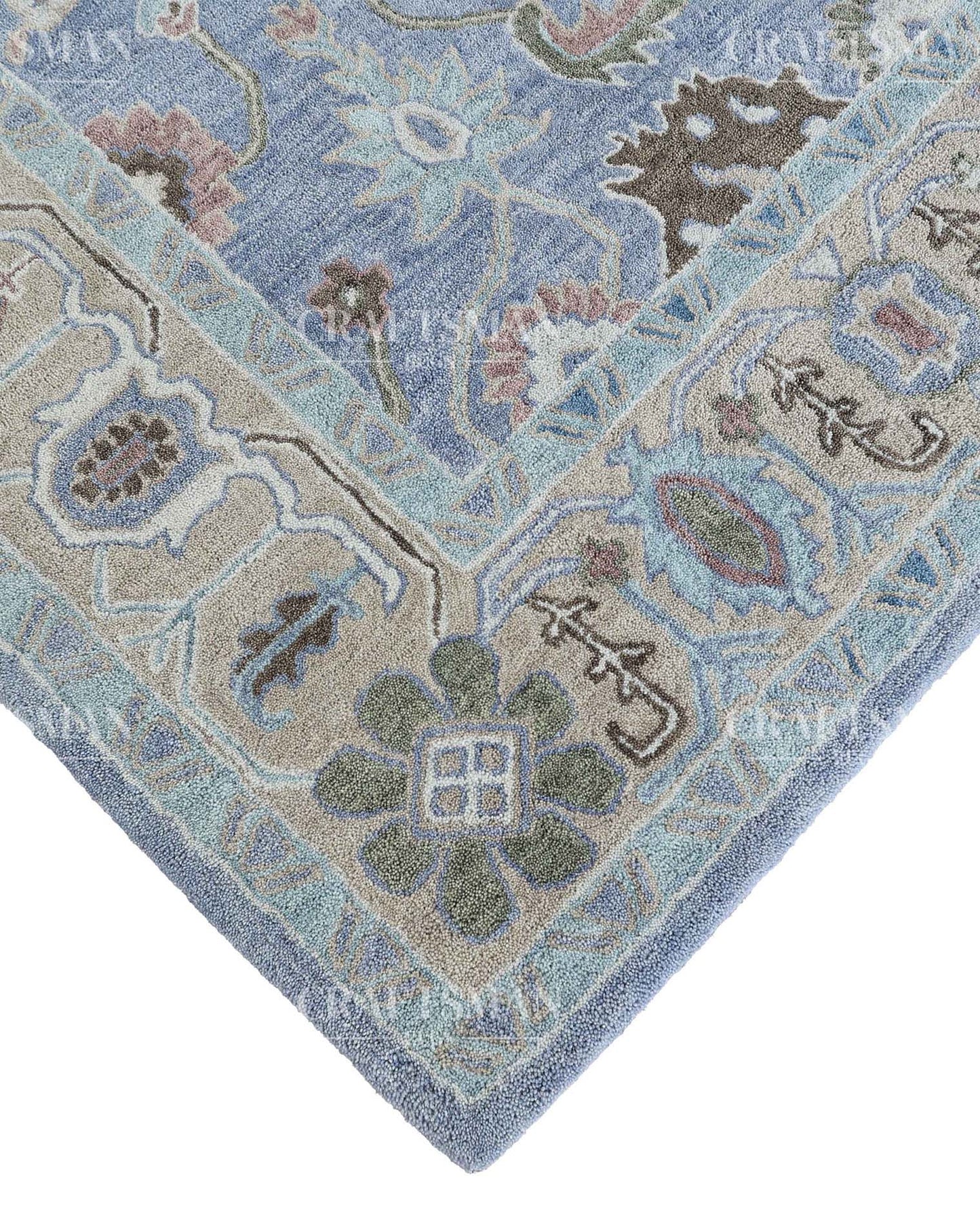 6x8 feet Wool Hand-Tufted Rug | Craftsman Rugs Exclusive