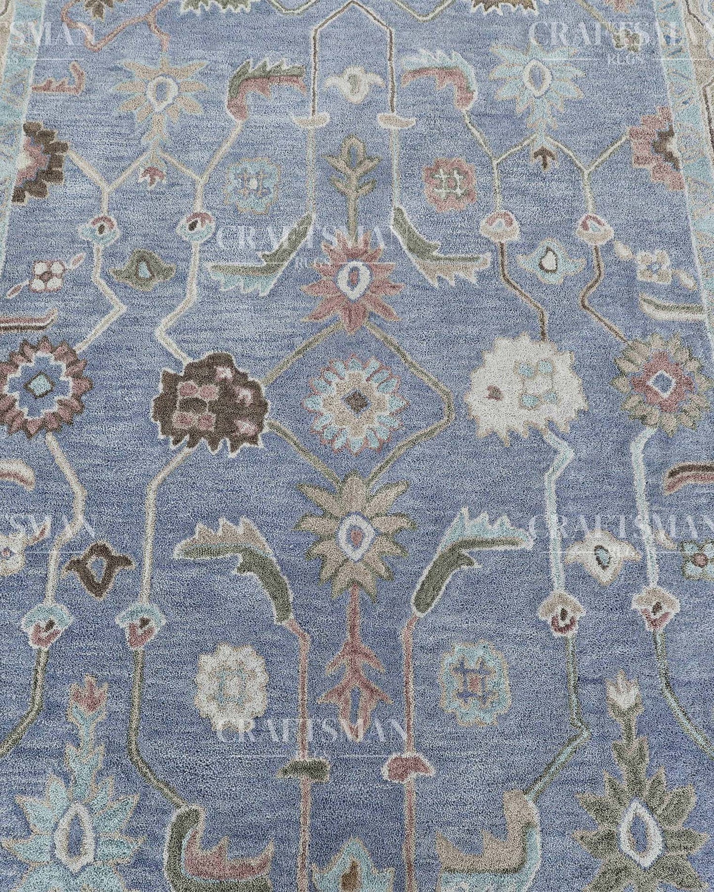 6x8 feet Wool Hand-Tufted Rug | Craftsman Rugs Exclusive