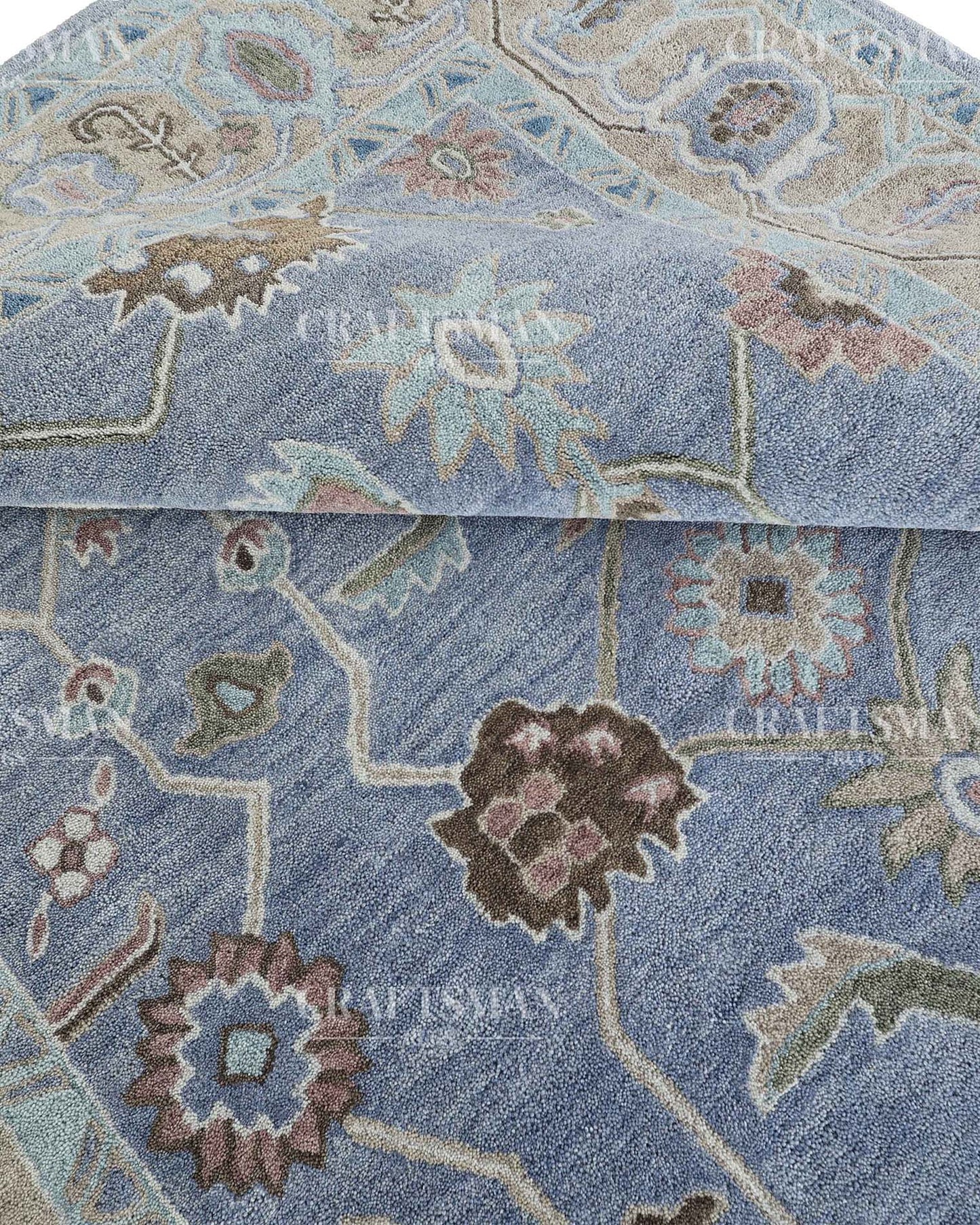 6x8 feet Wool Hand-Tufted Rug | Craftsman Rugs Exclusive