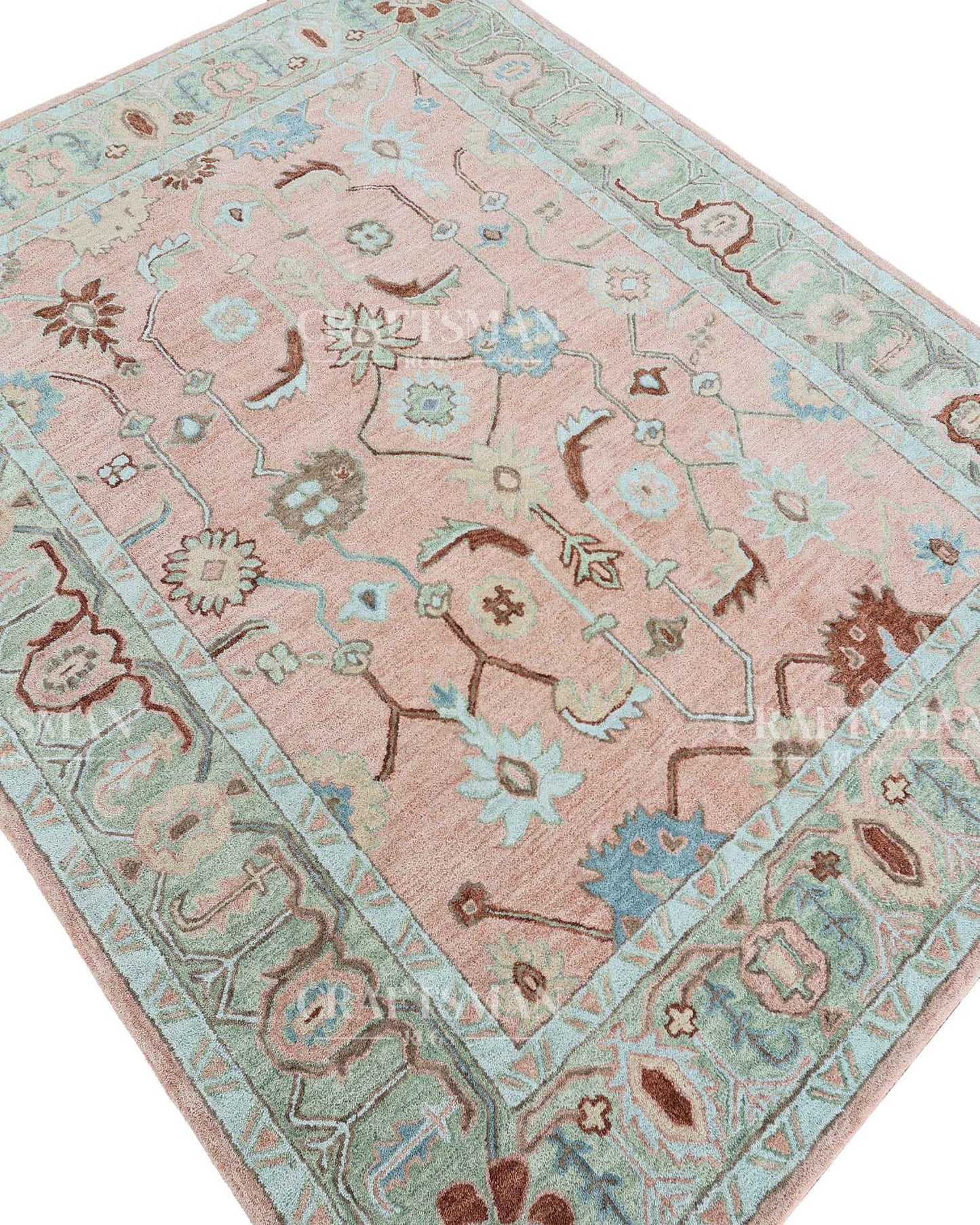 6x8 feet Wool Hand-Tufted Rug | Craftsman Rugs Exclusive