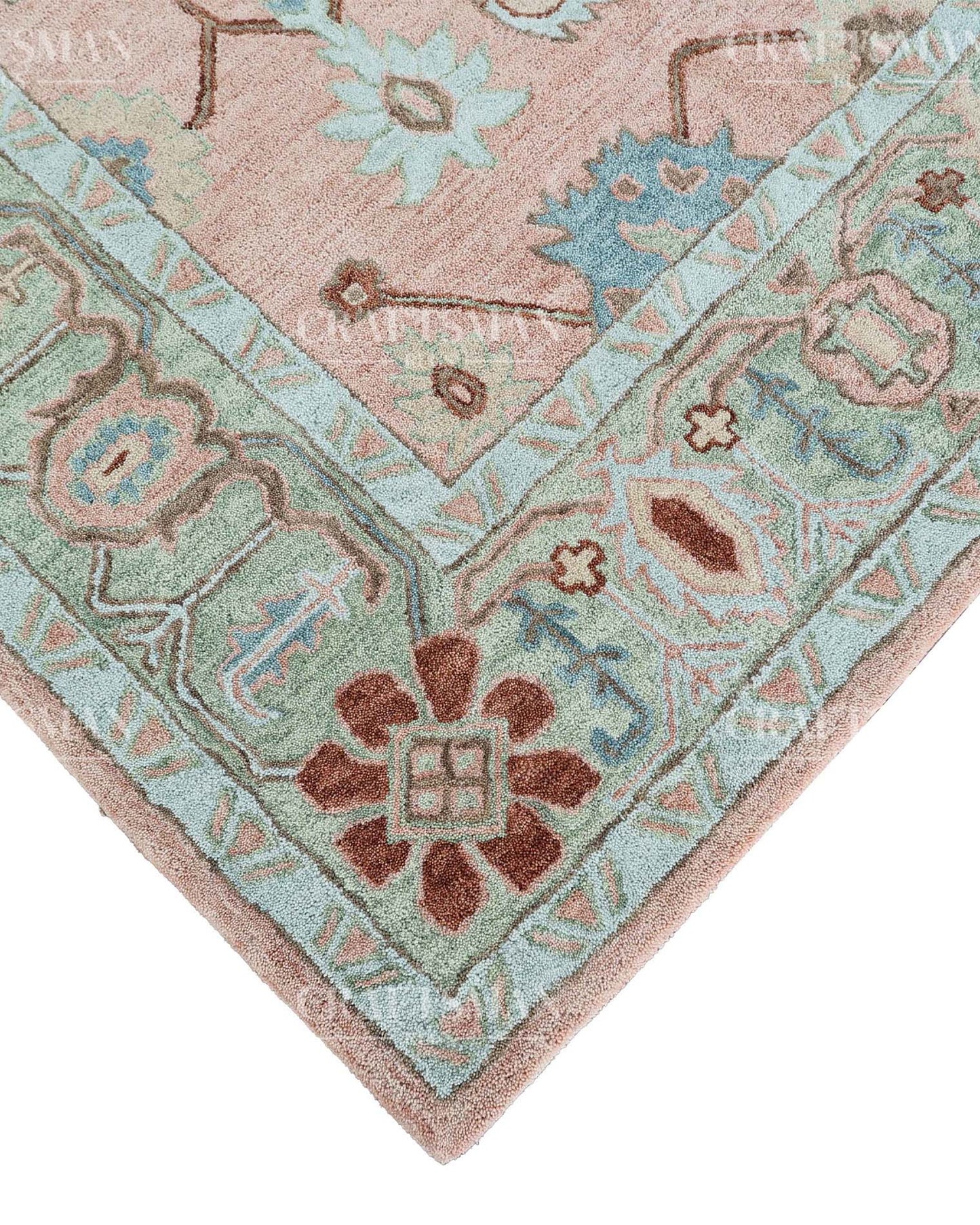 6x8 feet Wool Hand-Tufted Rug | Craftsman Rugs Exclusive