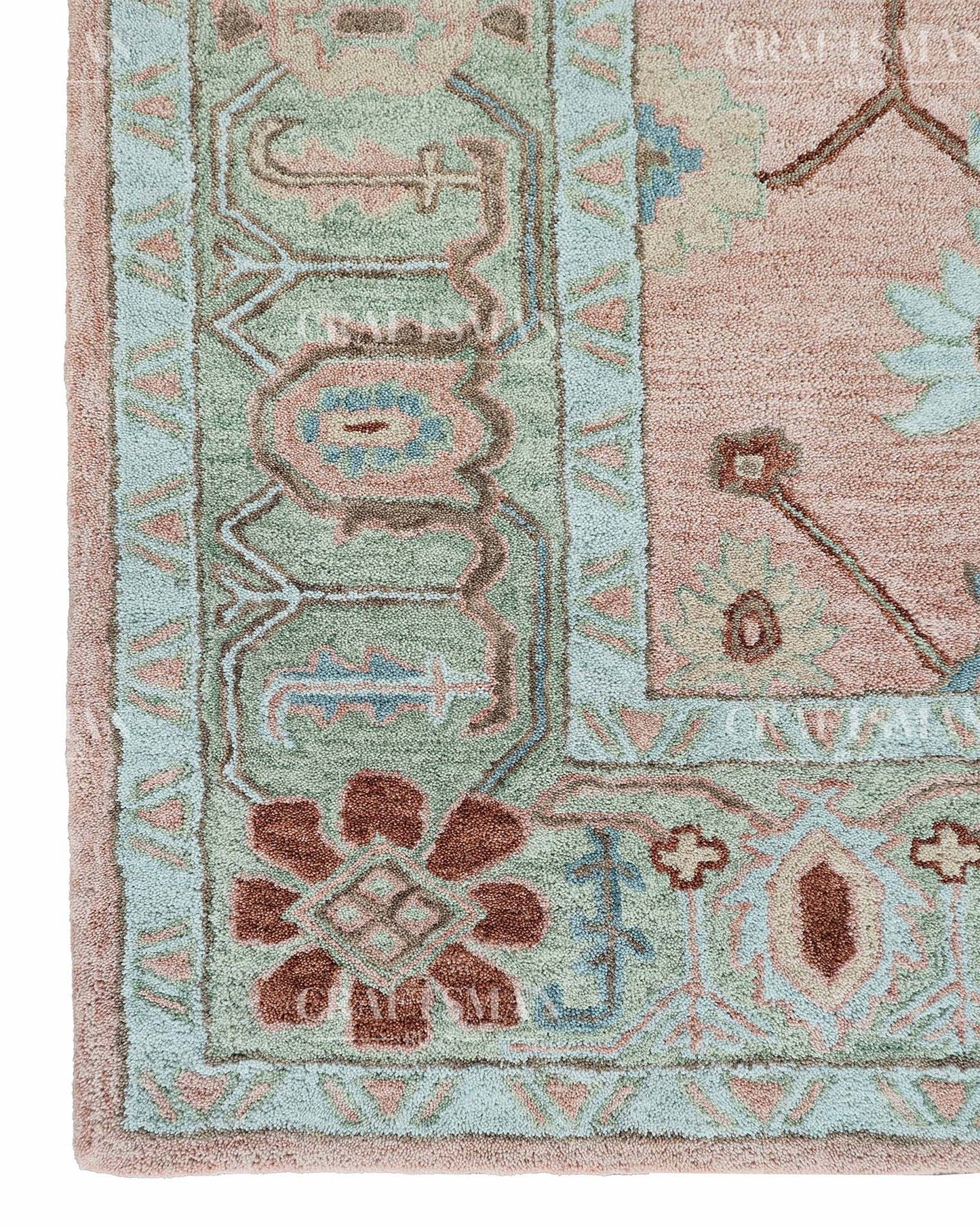 6x8 feet Wool Hand-Tufted Rug | Craftsman Rugs Exclusive