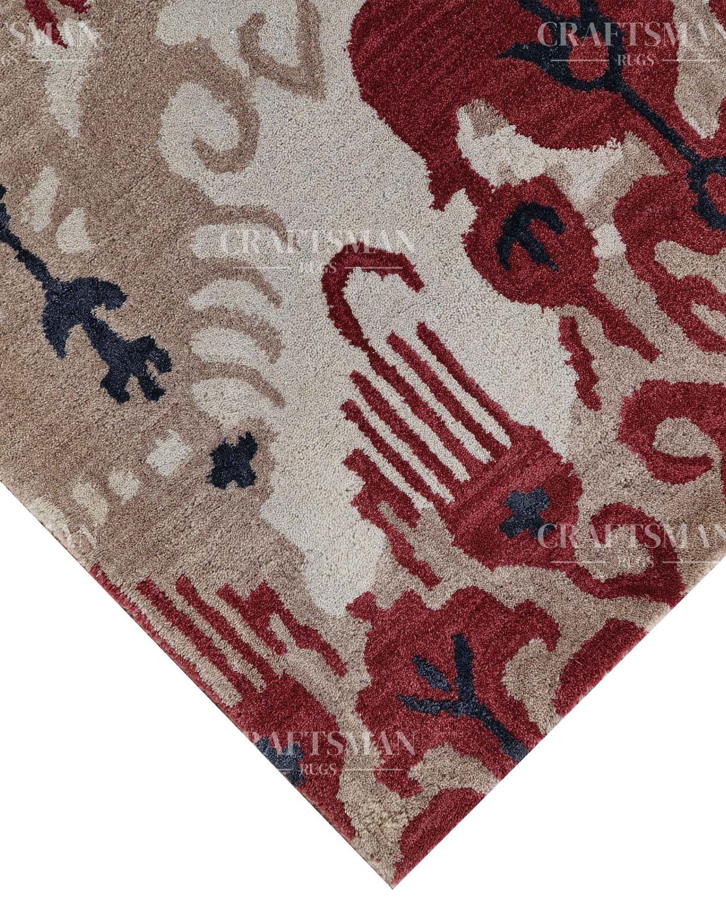 Comfora Wool Hand-Tufted Made-to-Order Rug