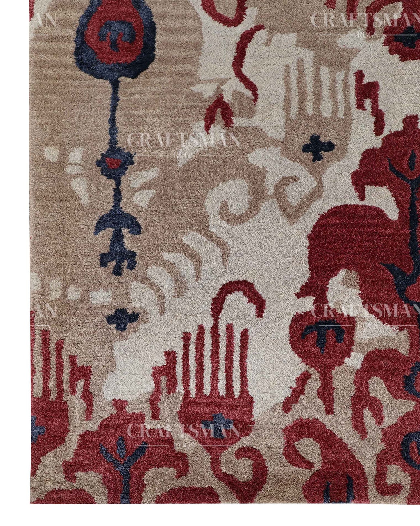 Comfora Wool Hand-Tufted Made-to-Order Rug