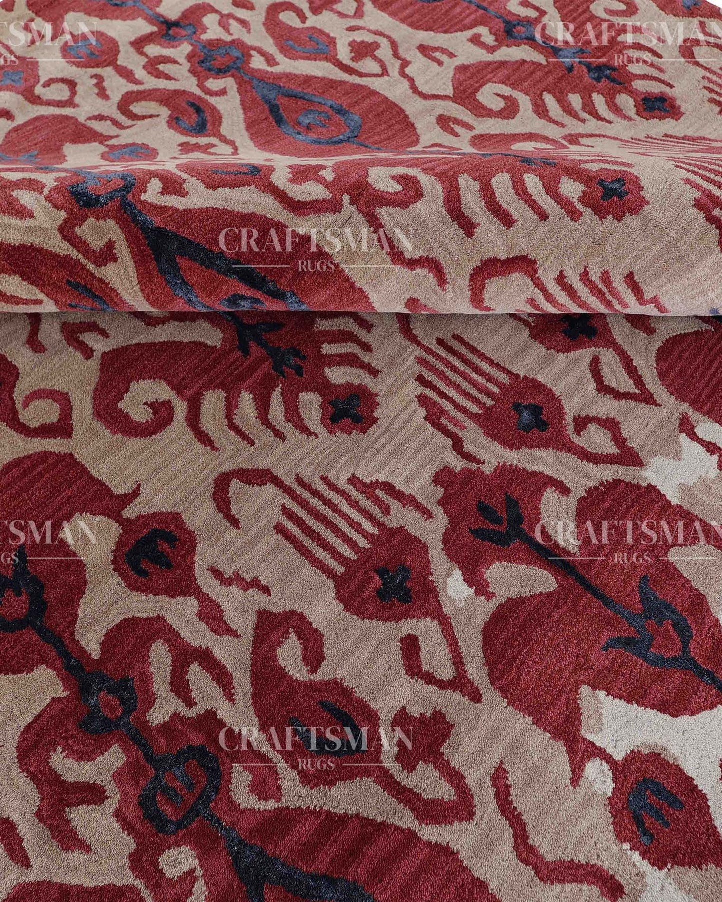 Comfora Wool Hand-Tufted Made-to-Order Rug