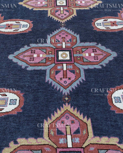 Solin Wool Hand-Knotted Oushak-Inspired Rug
