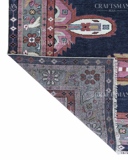 Solin Wool Hand-Knotted Oushak-Inspired Rug