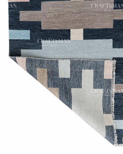 Velra Wool Hand-Knotted Oushak-Inspired Rug