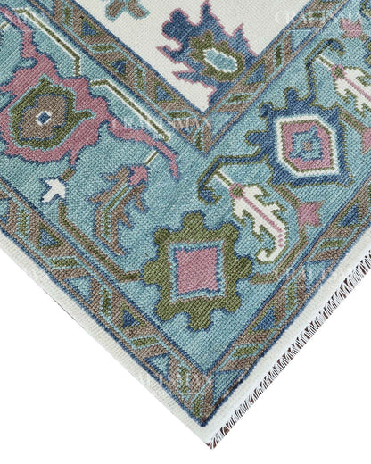 Jorin Wool Hand-Knotted Oushak-Inspired Rug