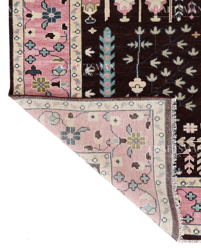 Sovrin Wool Hand-Knotted Oushak-Inspired Rug