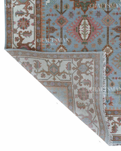 Alvenn Wool Hand-Knotted Oushak-Inspired Rug