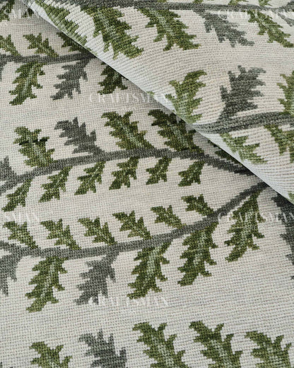 Tavris Wool Hand-Knotted Oushak-Inspired Rug