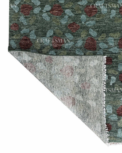 Orlan Wool Hand-Knotted Oushak-Inspired Rug