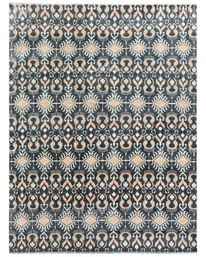 Kadris Wool Hand-Knotted Oushak-Inspired Rug