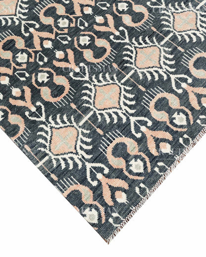 Kadris Wool Hand-Knotted Oushak-Inspired Rug