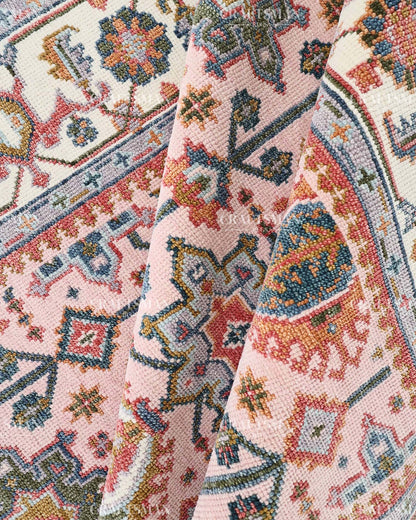Twyra Wool Hand-Knotted Oushak-Inspired Rug