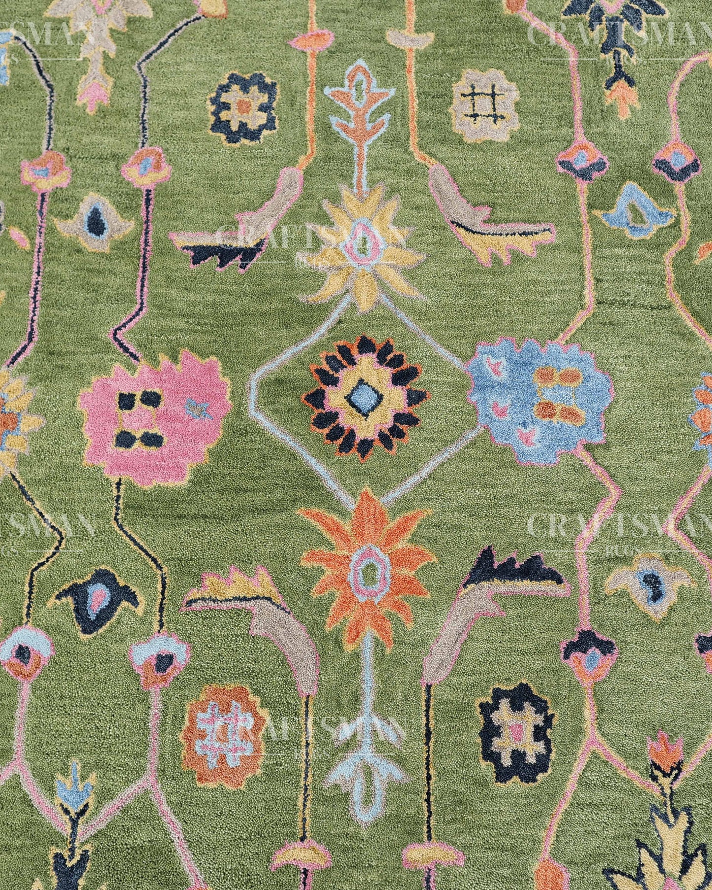 6x8 feet Wool Hand-Tufted Rug | Craftsman Rugs Exclusive