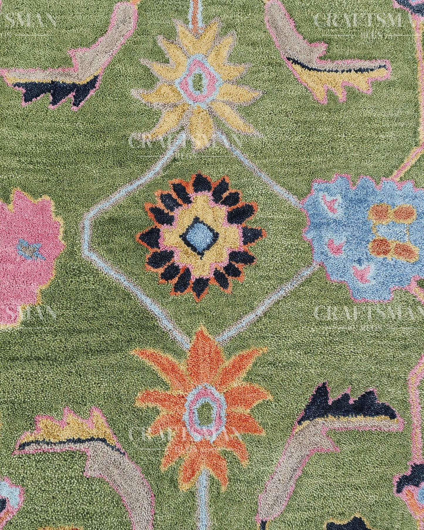 6x8 feet Wool Hand-Tufted Rug | Craftsman Rugs Exclusive