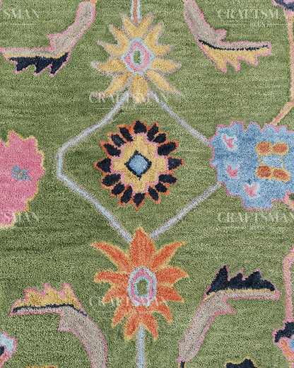 6x8 feet Wool Hand-Tufted Rug | Craftsman Rugs Exclusive