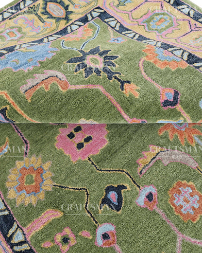 6x8 feet Wool Hand-Tufted Rug | Craftsman Rugs Exclusive