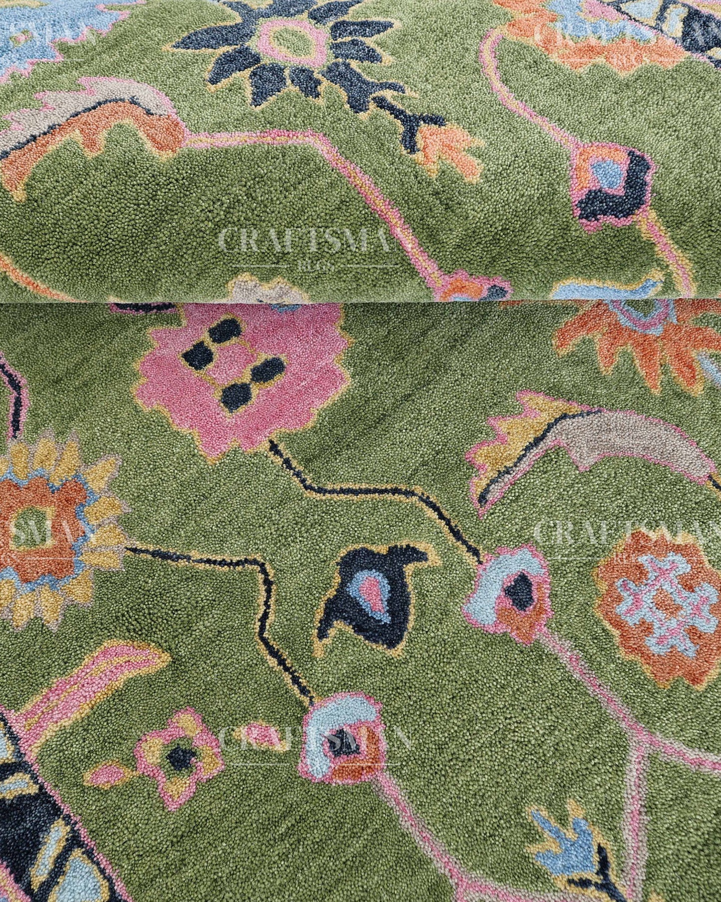 6x8 feet Wool Hand-Tufted Rug | Craftsman Rugs Exclusive