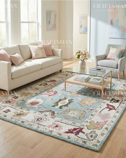 6x8 feet Wool Hand-Tufted Rug | Craftsman Rugs Exclusive