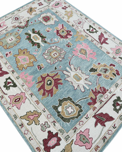 6x8 feet Wool Hand-Tufted Rug | Craftsman Rugs Exclusive