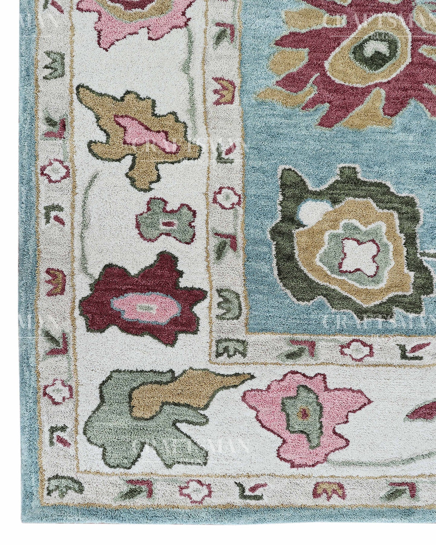 6x8 feet Wool Hand-Tufted Rug | Craftsman Rugs Exclusive