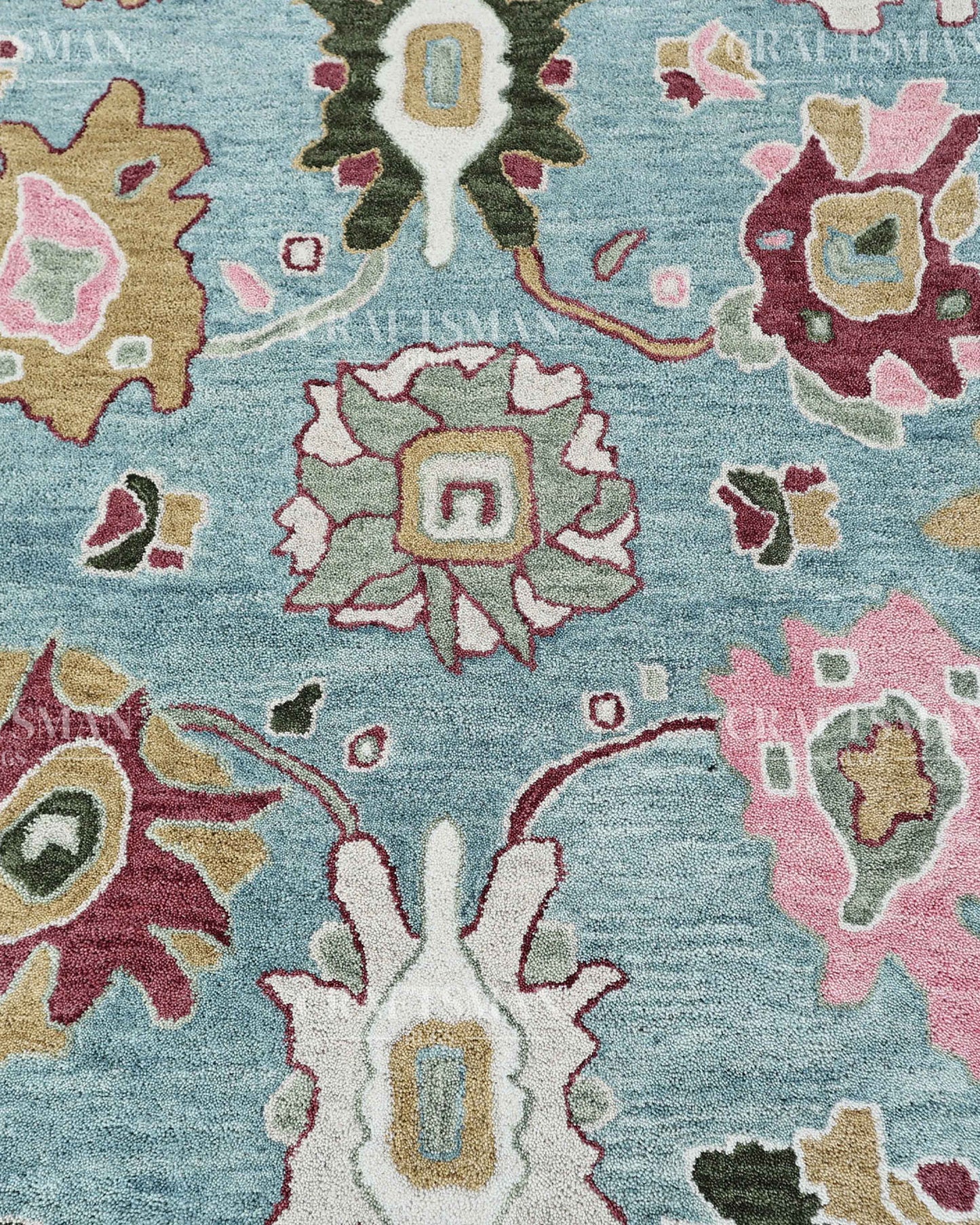 6x8 feet Wool Hand-Tufted Rug | Craftsman Rugs Exclusive