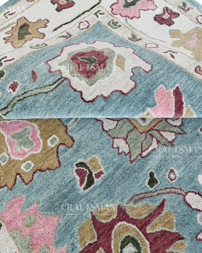 6x8 feet Wool Hand-Tufted Rug | Craftsman Rugs Exclusive