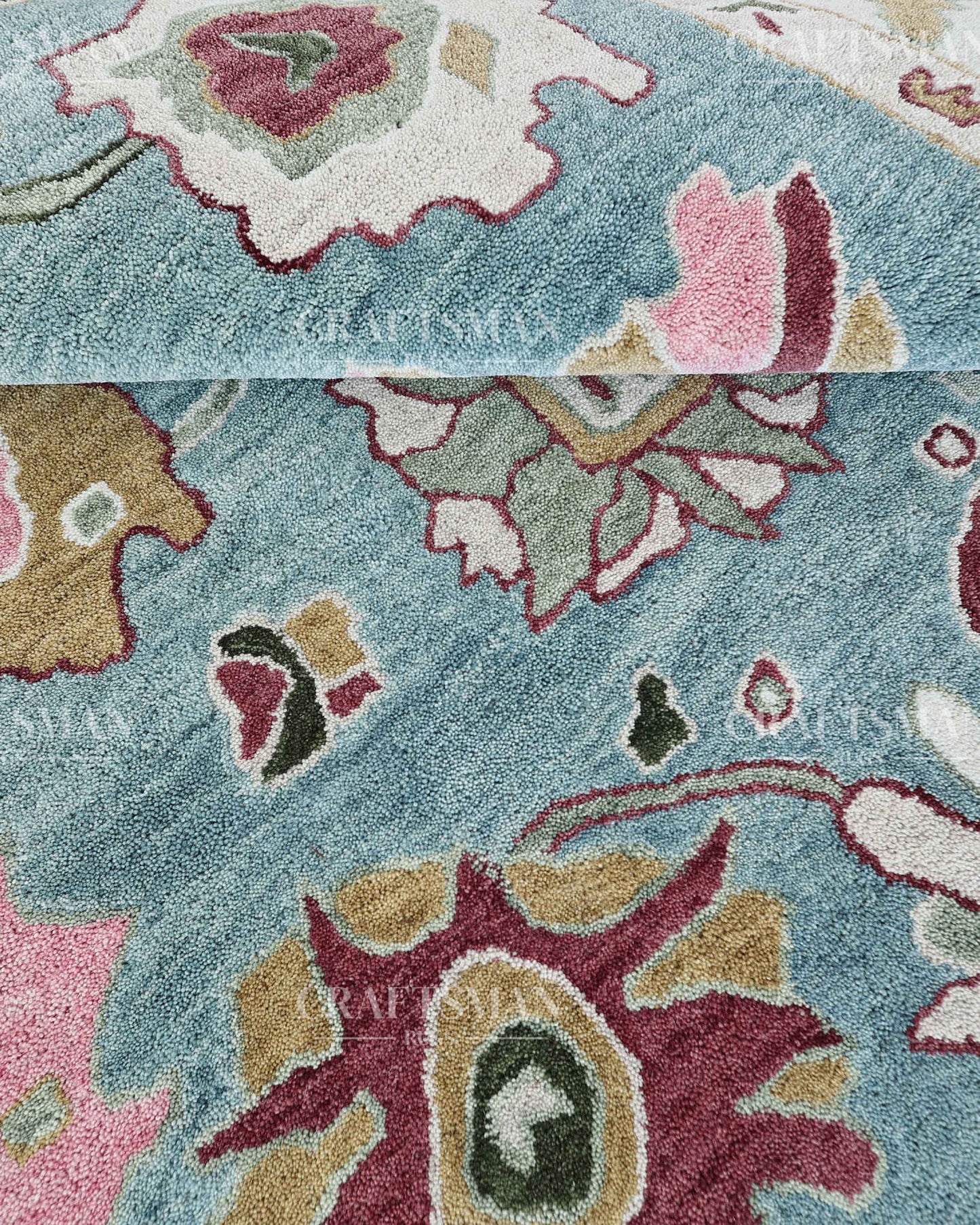 6x8 feet Wool Hand-Tufted Rug | Craftsman Rugs Exclusive
