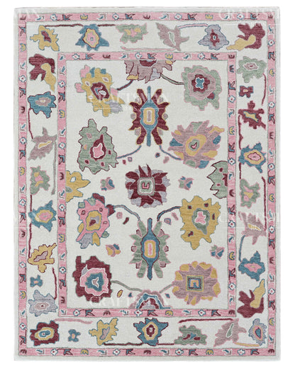 6x8 feet Wool Hand-Tufted Rug | Craftsman Rugs Exclusive
