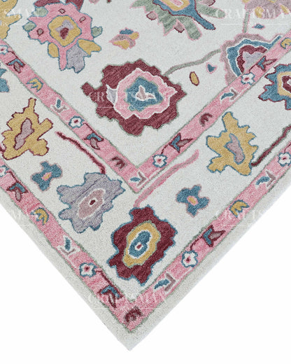 6x8 feet Wool Hand-Tufted Rug | Craftsman Rugs Exclusive