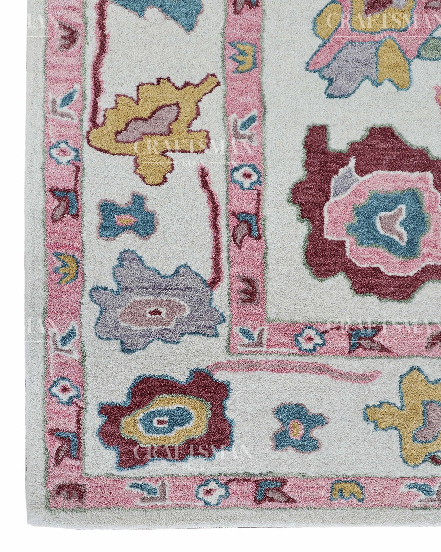 6x8 feet Wool Hand-Tufted Rug | Craftsman Rugs Exclusive