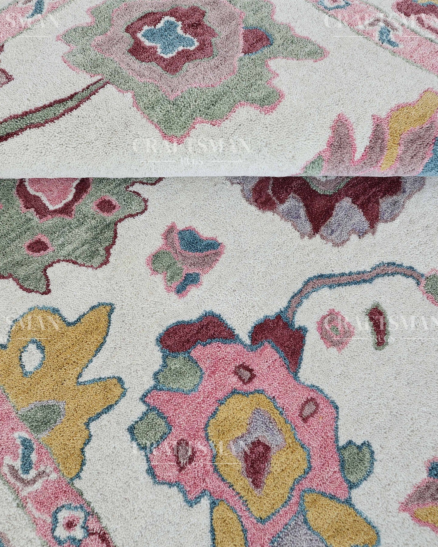 6x8 feet Wool Hand-Tufted Rug | Craftsman Rugs Exclusive