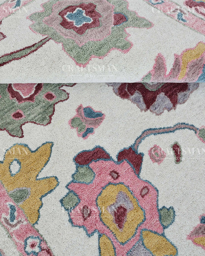 6x8 feet Wool Hand-Tufted Rug | Craftsman Rugs Exclusive