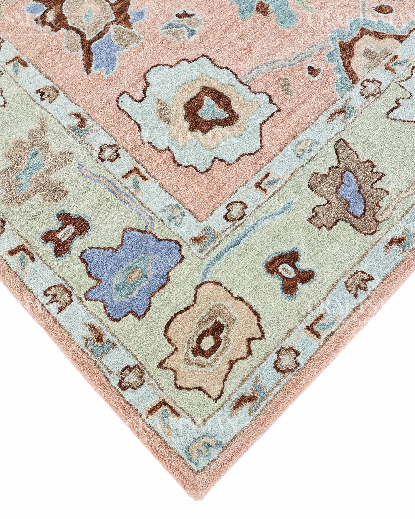 6x8 feet Wool Hand-Tufted Rug | Craftsman Rugs Exclusive