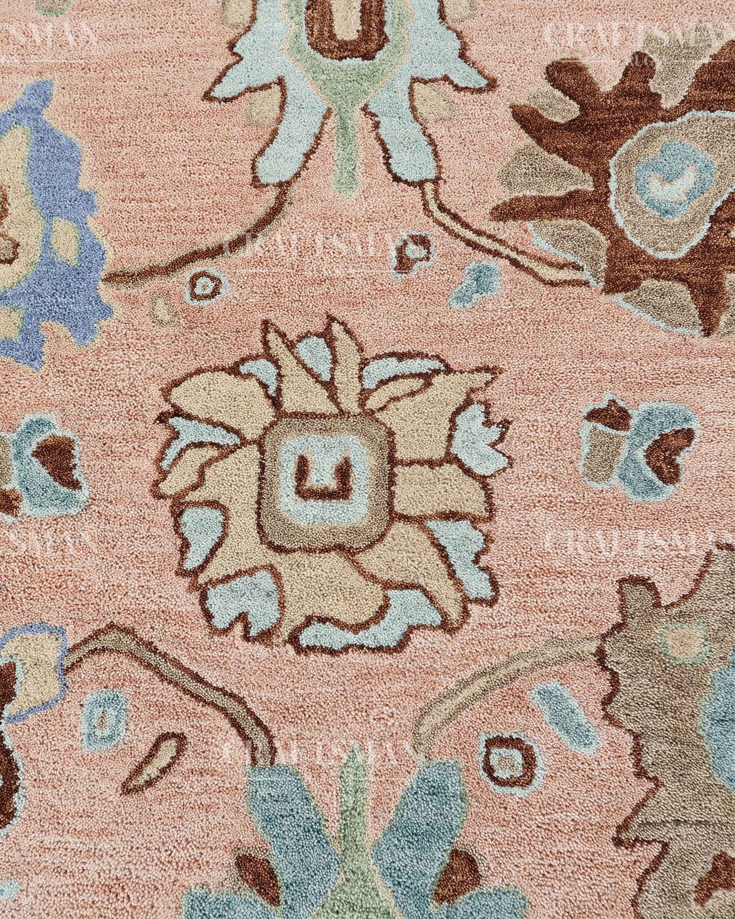 6x8 feet Wool Hand-Tufted Rug | Craftsman Rugs Exclusive