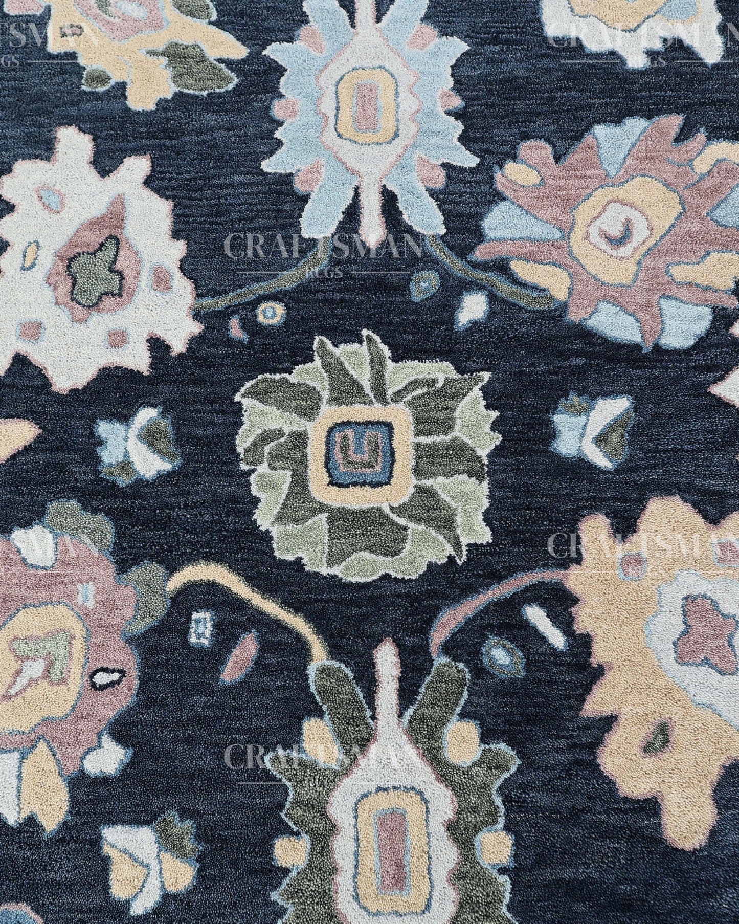 6x8 feet Wool Hand-Tufted Rug | Craftsman Rugs Exclusive