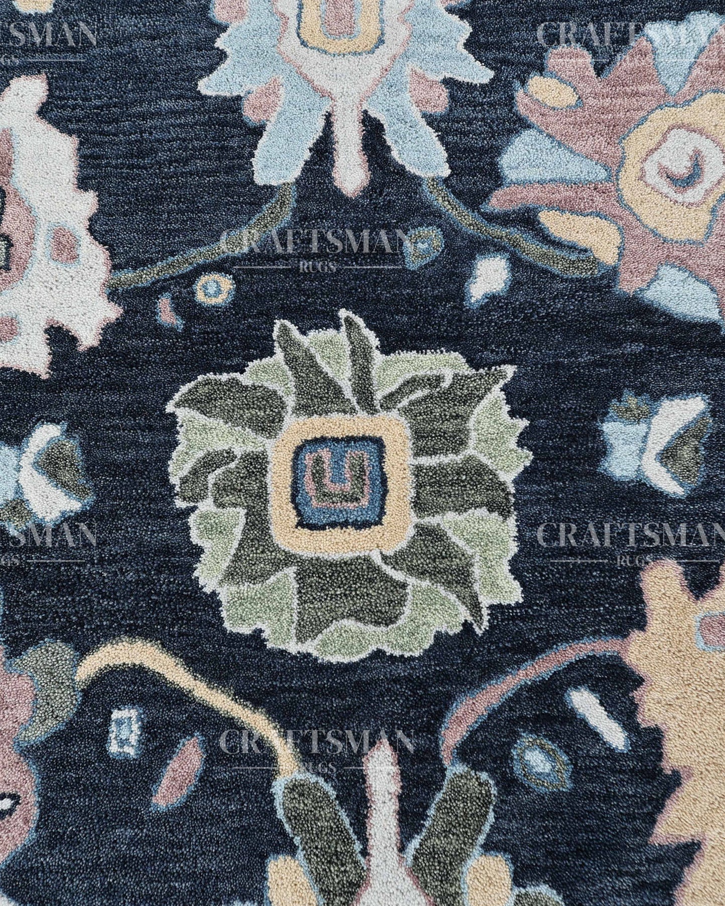 6x8 feet Wool Hand-Tufted Rug | Craftsman Rugs Exclusive