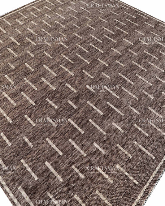 Eterna Wool Hand-Knotted Oushak-Inspired Rug