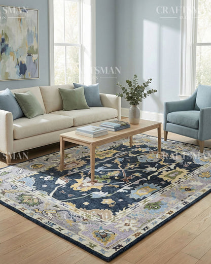 6x8 feet Wool Hand-Tufted Rug | Craftsman Rugs Exclusive