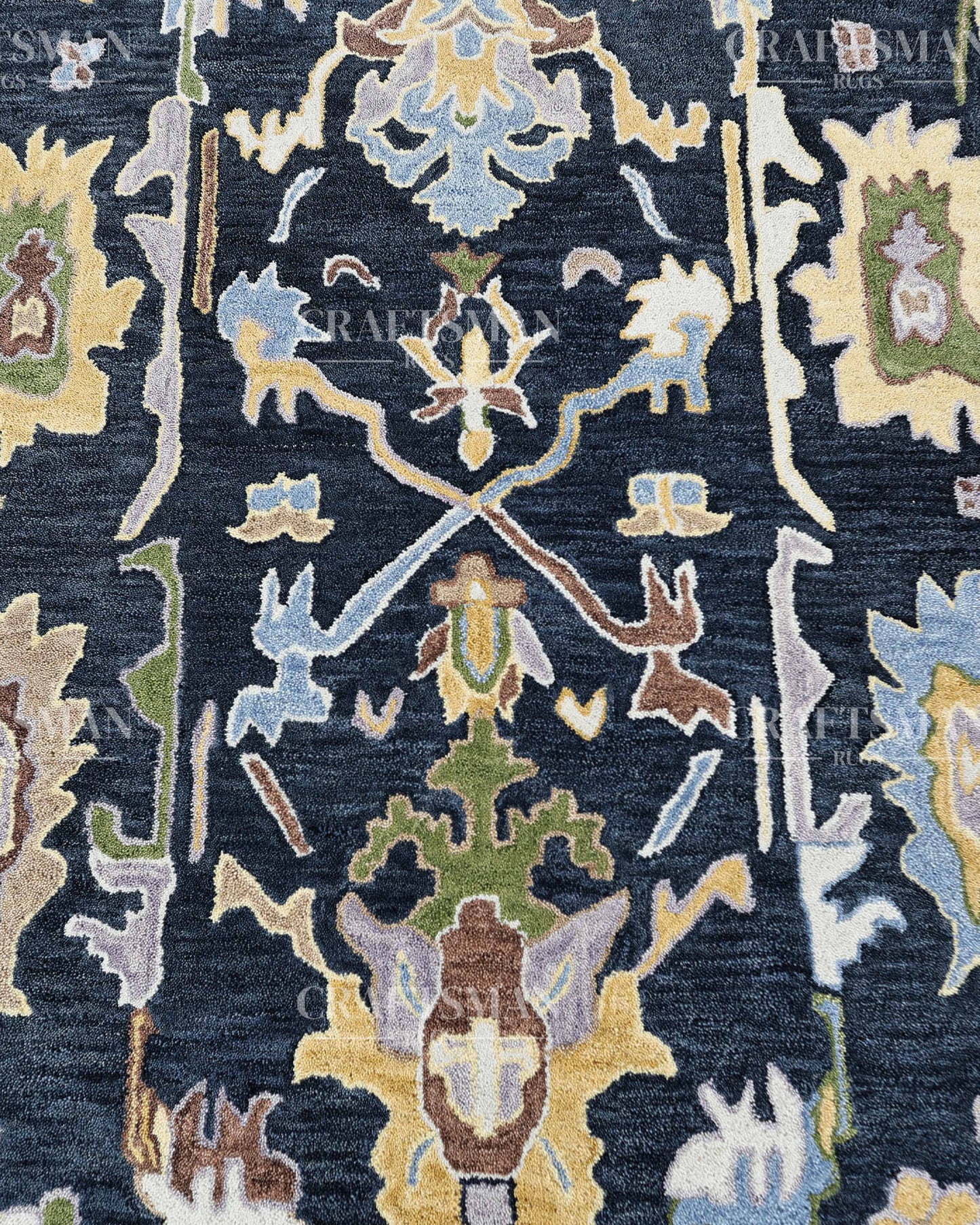 6x8 feet Wool Hand-Tufted Rug | Craftsman Rugs Exclusive