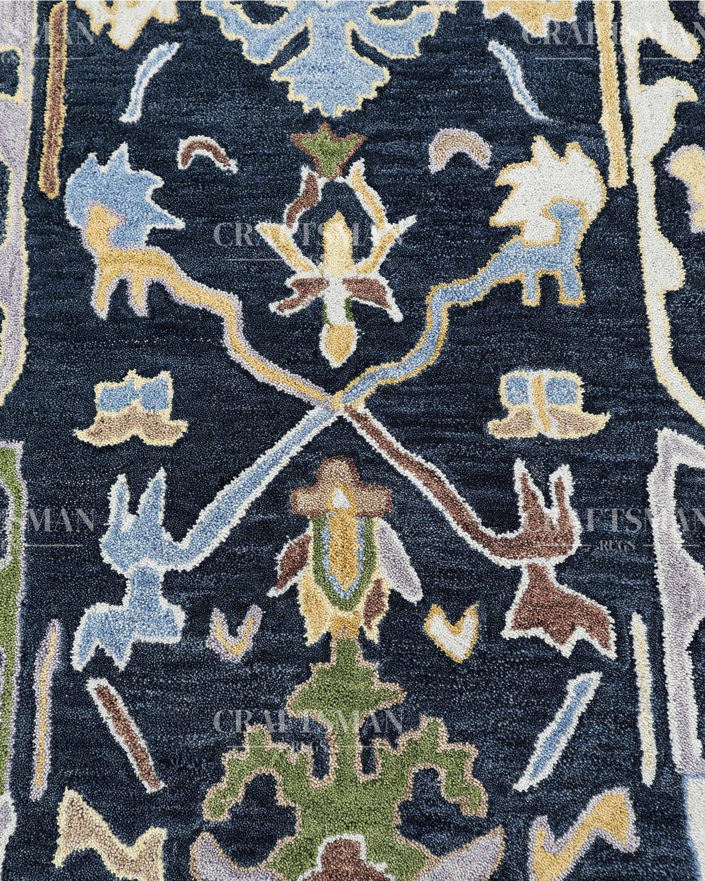 6x8 feet Wool Hand-Tufted Rug | Craftsman Rugs Exclusive