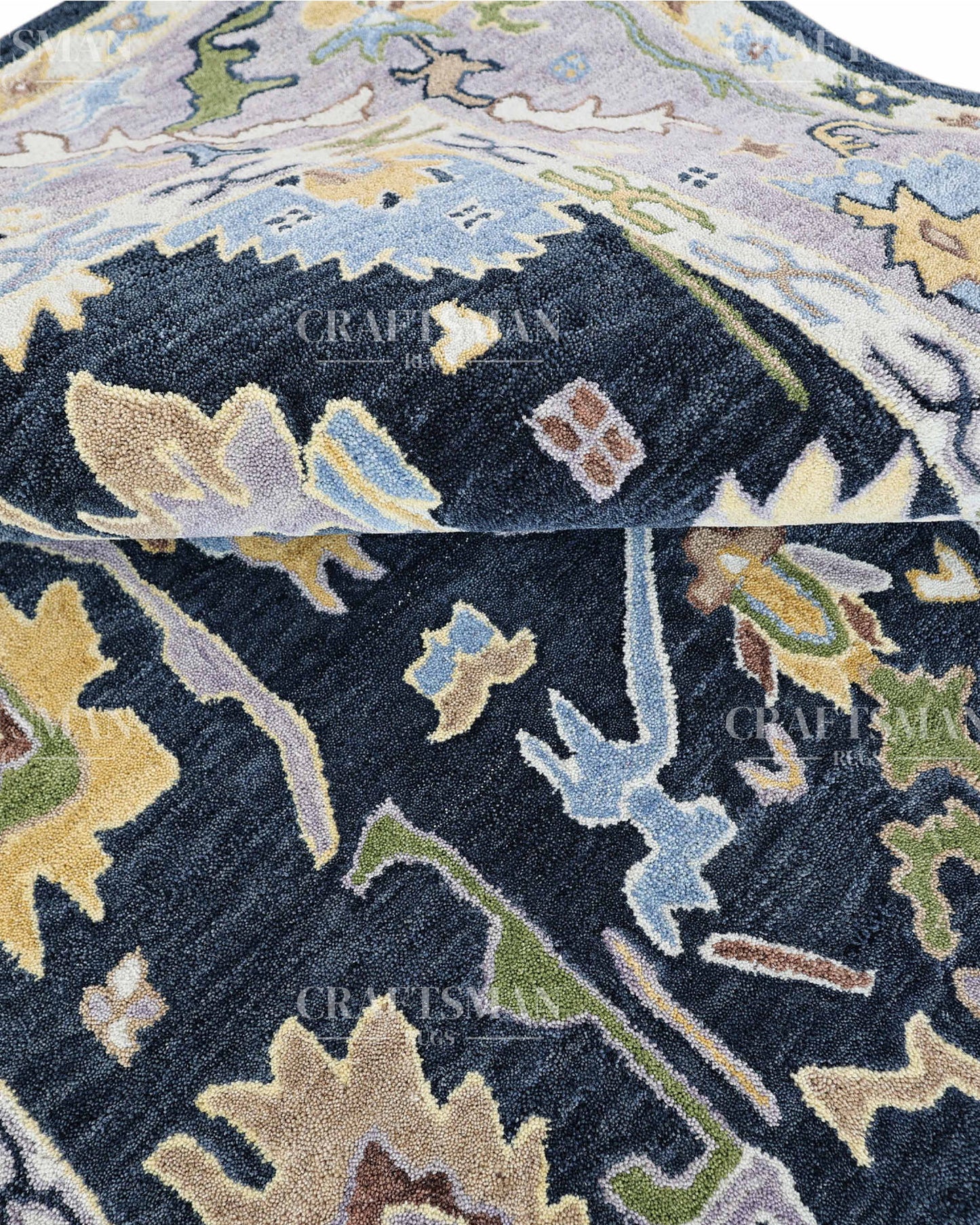6x8 feet Wool Hand-Tufted Rug | Craftsman Rugs Exclusive