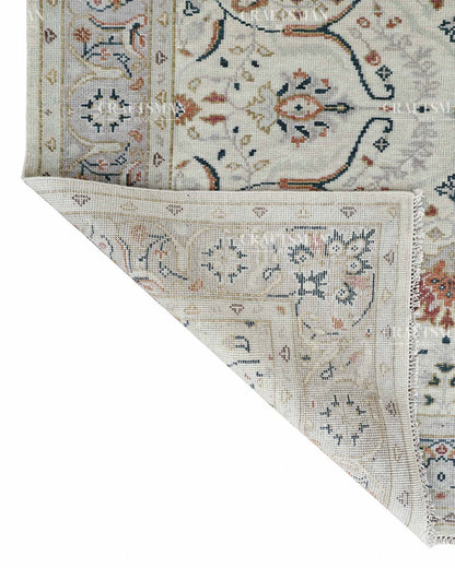 Carmina Wool Hand-Knotted Oushak-Inspired Rug