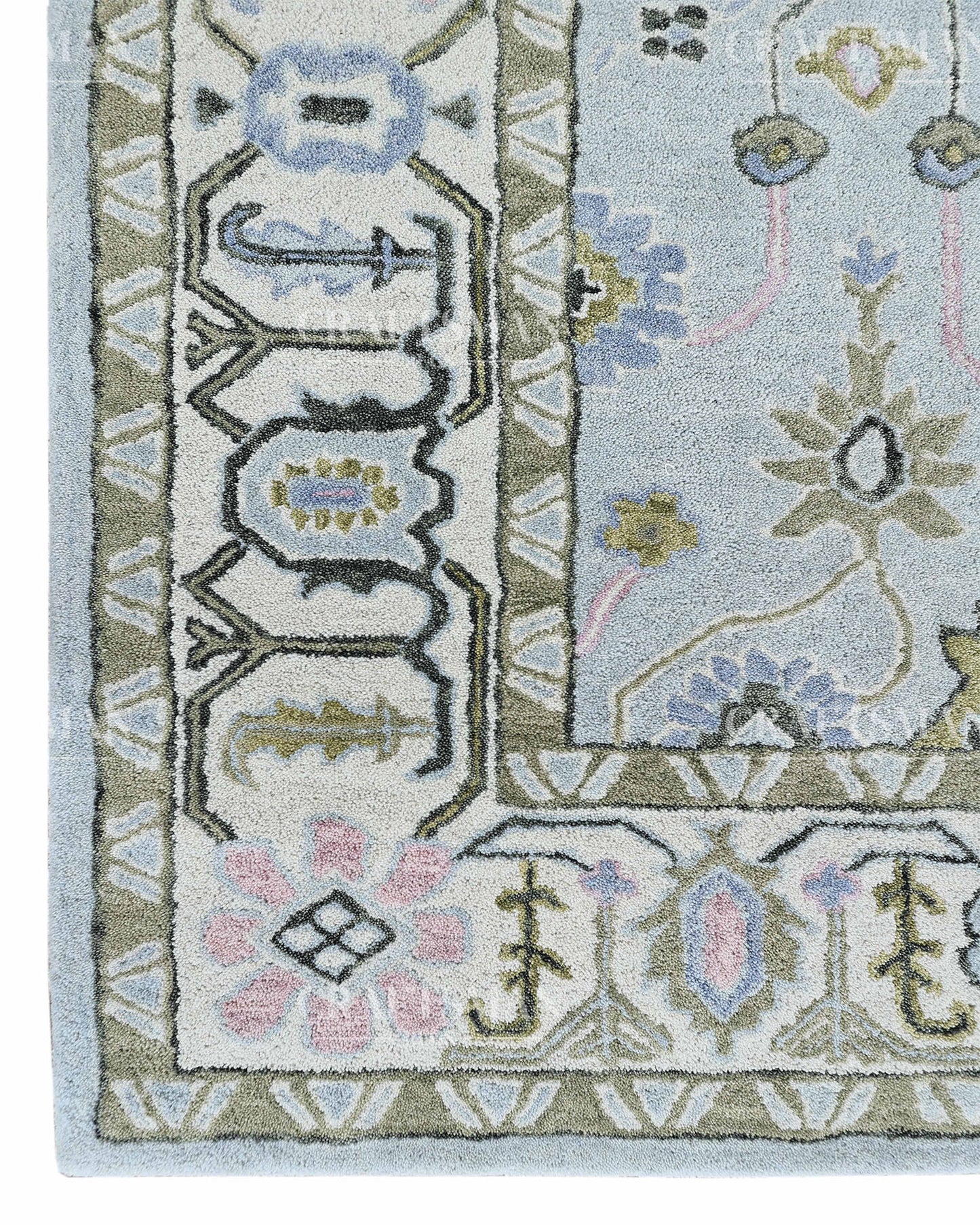 6x8 feet Wool Hand-Tufted Rug | Craftsman Rugs Exclusive