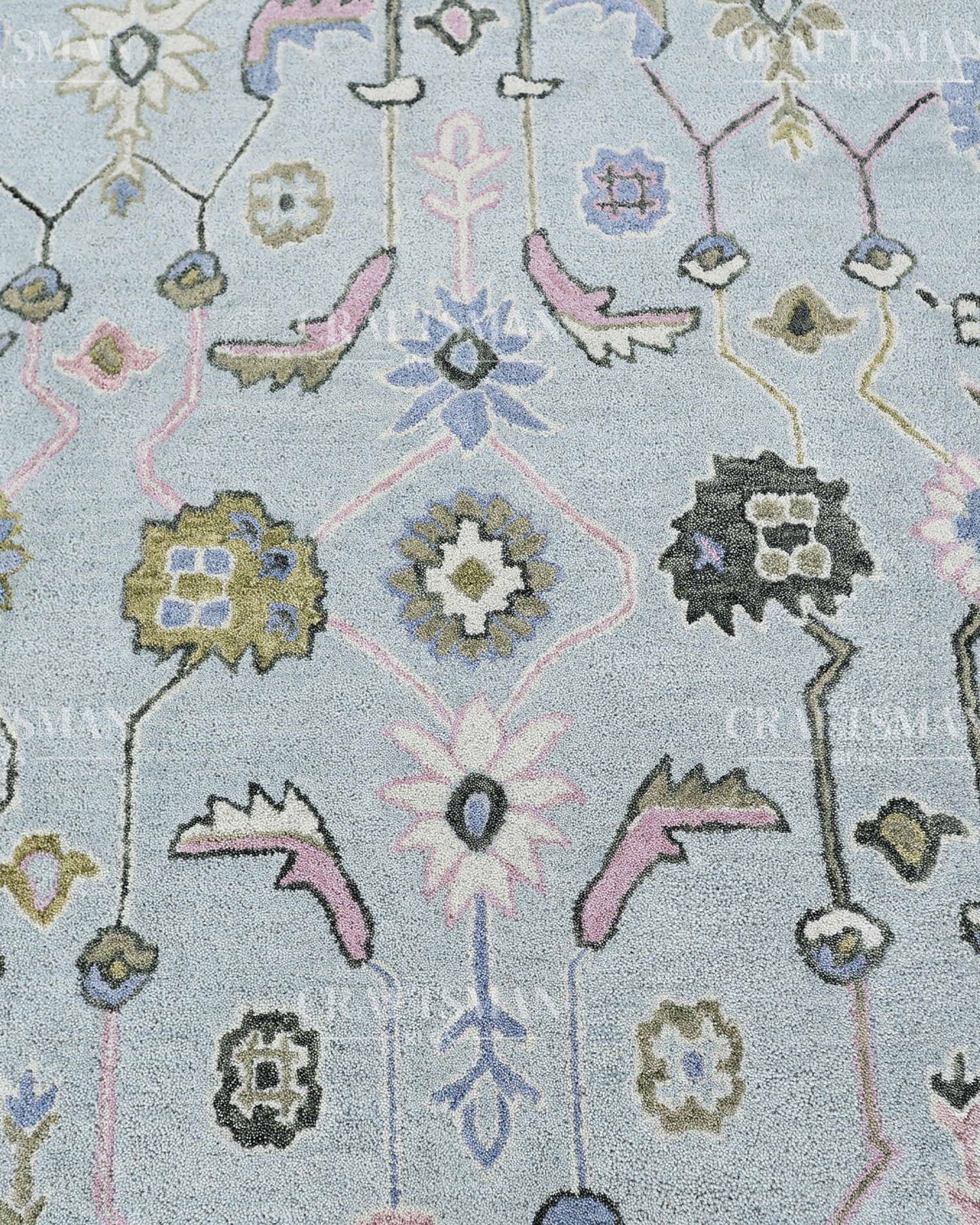 6x8 feet Wool Hand-Tufted Rug | Craftsman Rugs Exclusive
