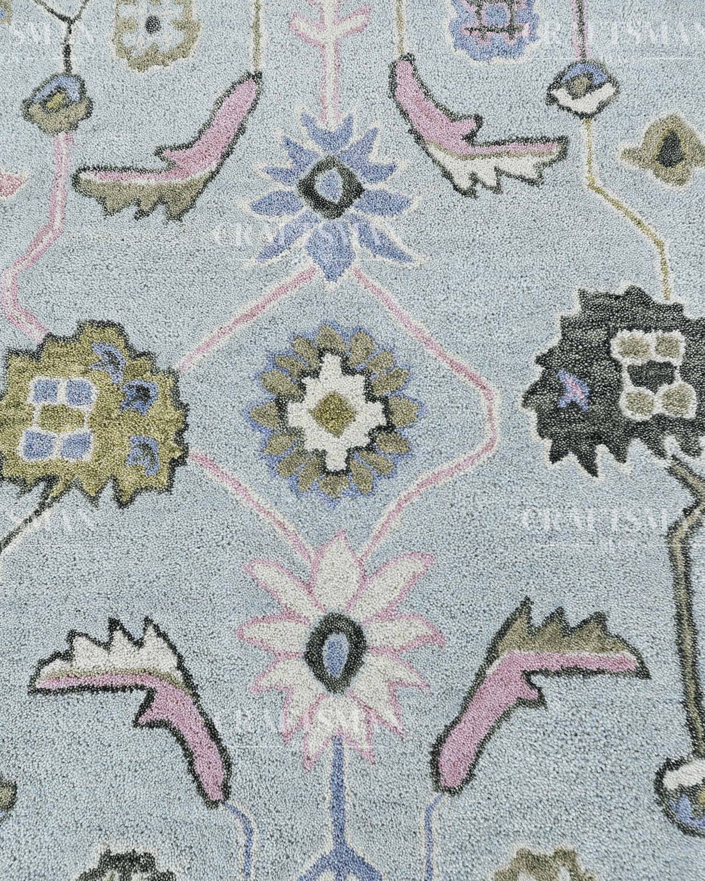 6x8 feet Wool Hand-Tufted Rug | Craftsman Rugs Exclusive